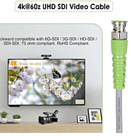 BNC Coaxial Cable (Premium) - Pack of 10