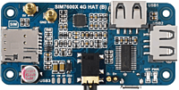 Waveshare SIM7600G-H 4G HAT (B) for Raspberry Pi, LTE Cat-4 4G / 3G / 2G Support