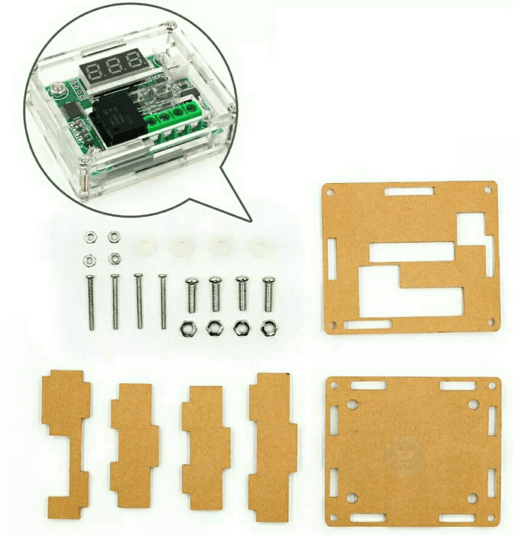 Acrylic Case For XH-W1209 Temperature Control Module