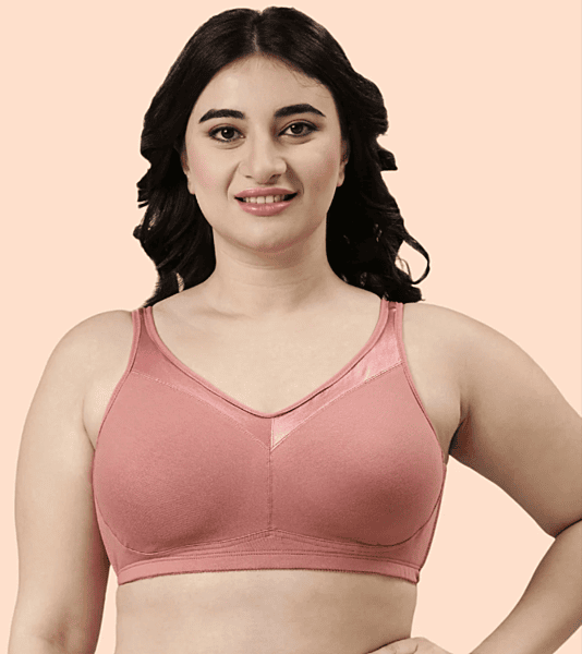 Enamor Full Support Super Lift Women's Cotton Everyday Minimizer Bra A112