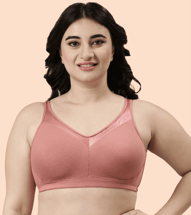 Enamor Full Support Super Lift Women's Cotton Everyday Minimizer Bra A112