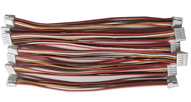 8 PIN JST GH Connectors on Both Sides with Electric Wire 1571 26 AWG(Length:100MM)