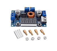 DC-DC XL4015 Adjustable Stepdown Module 5A 75W with 4 Bits Digital Display Voltmeter