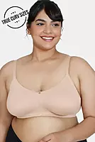 Zivame True Curv Double Layered Non Wired 3/4th Coverage Sag Lift Bra - ZI1880