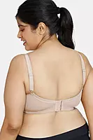 Zivame True Curv Cotton Laminated Non Wired Full Coverage Minimiser Bra - Ncesp07