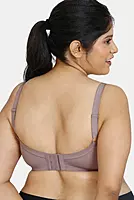 Zivame True Curv Cotton Laminated Non Wired Full Coverage Minimiser Bra - Ncesp07