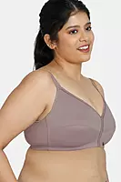 Zivame True Curv Cotton Laminated Non Wired Full Coverage Minimiser Bra - Ncesp07