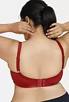 Zivame True Curv Cotton Laminated Non Wired Full Coverage Minimiser Bra - Ncesp07