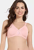 Zivame Single Layered Non Wired Full Coverage T-Shirt Bra - PY10HL