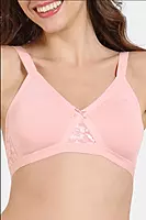 Zivame Single Layered Non Wired Full Coverage T-Shirt Bra - PY10HL