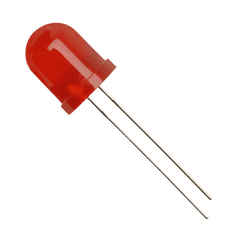 Red LED 10mm DIP ( Qty 10 )