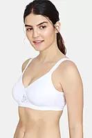 Zivame Single Layered Non Wired Full Coverage T-Shirt Bra - PY10HL