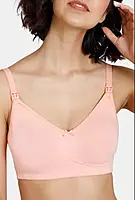 Zivame Maternity Double Layered Non Wired 3/4th Coverage Nursing Bra - ZI10TR