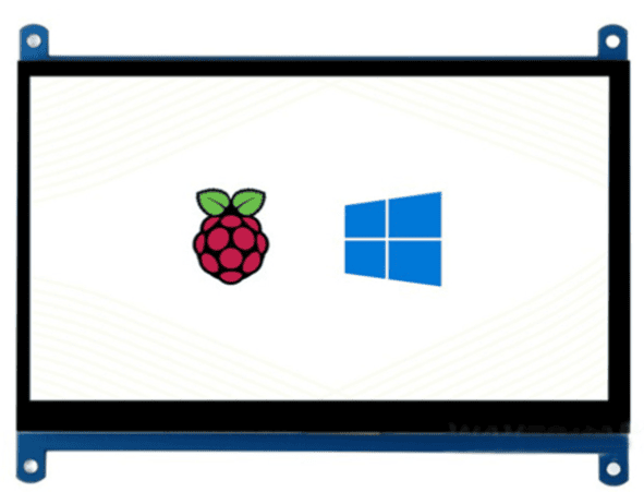 7inch Capacitive Touch Screen LCD (C), 1024×600, HDMI, IPS, Low Power