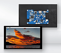 Waveshare 8inch Capacitive Touch Display, Optical Bonding Toughened Glass Panel, HDMI Interface