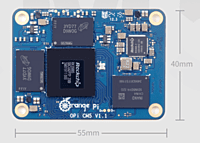 OrangePi CM5  4GB RAM 32GB EMMC