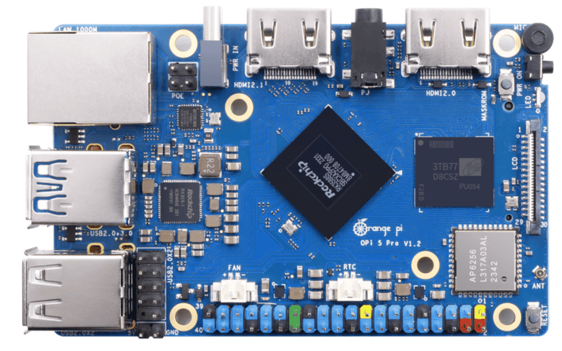 Orange Pi 5 Pro
Smaller, Faster, Smoother 16GB RAM