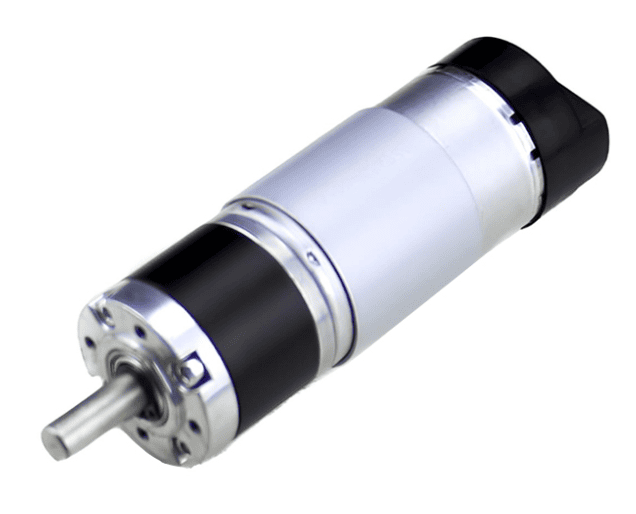 HD Planetary DC Geared Motor 468 RPM 72.6N-CM 24V with Encoder