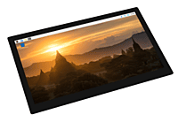 Waveshare 10.1inch QLED Quantum Dot Display, Capacitive Touch 1280×720 G+G Toughened Glass Panel Various Systems Support (Without Adapter)