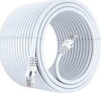 FEDUS 50 Meter Cat6 Ethernet Cable High Speed 550MHZ / 10 Gigabit Speed UTP LAN Cable, Network Cable Internet Cable RJ45 Cable LAN Wire, Patch Computer Cord Gigabit Category 6 Wires for Modem,Router