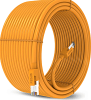 FEDUS 50 Meter Cat6 Ethernet Cable High Speed 550MHZ / 10 Gigabit Speed UTP LAN Cable, Network Cable Internet Cable RJ45 Cable LAN Wire, Patch Computer Cord Gigabit Category 6 Wires for Modem,Router