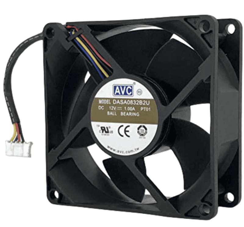 AVC DASA0832B2U PT01 8032 DC12V 1.0A 8CM 4-Wire PWM Cooling Fan