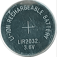 LIR2032 Coin cell