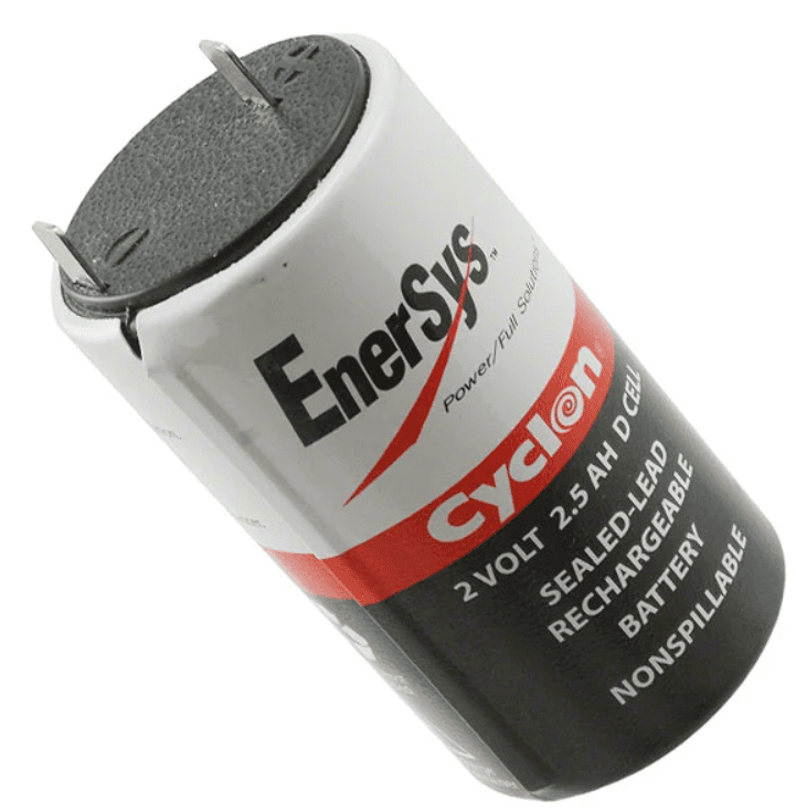ENERSYS 2V 2.5AH D CELL