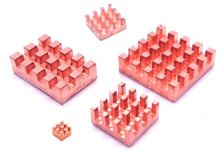 SIN 1 COPPER HEAT SINK FOR RASPBERRY PI 4 MODEL