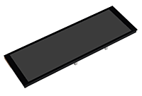 7.9inch Capacitive Touch Screen LCD, 400×1280, HDMI, IPS, Toughened Glass Cover