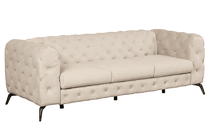 Rochester 3 seater Beige sofa