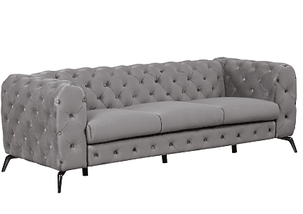 Rochester 3 seater Grey Sofa