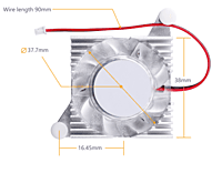 Orange Pi Cooling Fan & Heatsink