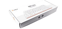 Orange Pi 800 Mini PC Kit with 4GB RAM, 64GB EMMC, Official Keyboard, 800 Keyboard (Pi 800+5V4A Power Supply) With WiFi Connection, White