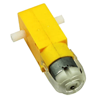 300 RPM DOUBLE SHAFT BO MOTOR