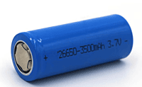 3.7V Li-ion Battery 26650 3500mAh Battery