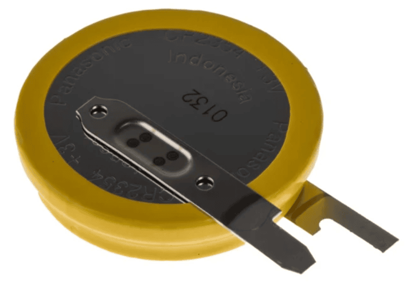 Panasonic CR2354 Button Battery, 3V, 23mm Diameter