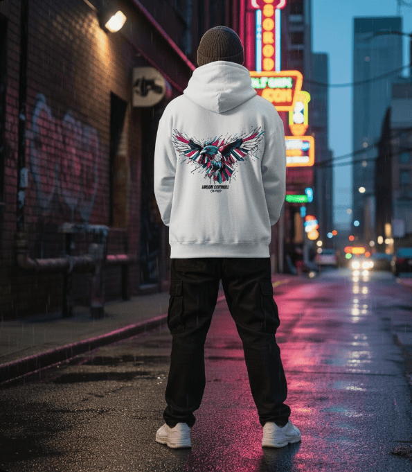 dynamic raven hoddie