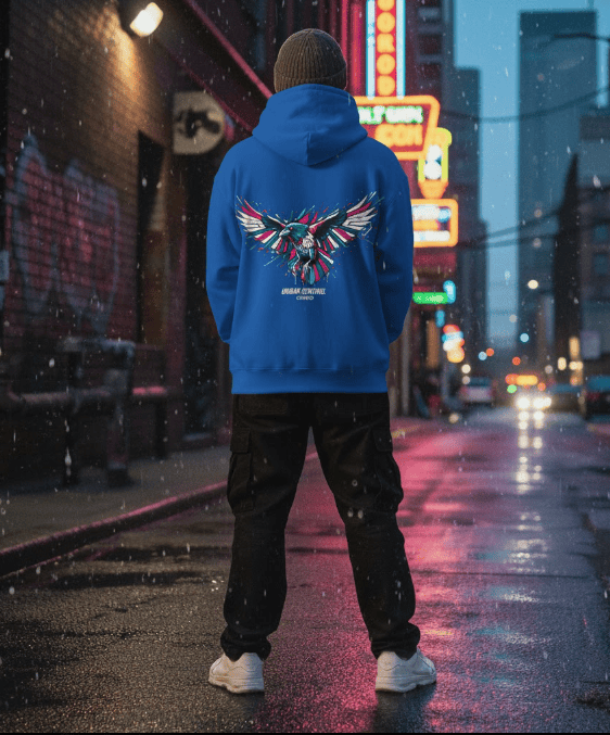 dynamic raven hoddie
