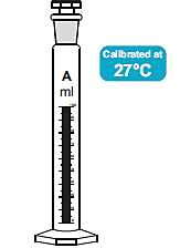 Measuring/ Mixing Cylinders - with I/C stopper - Class A