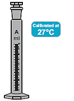 Measuring/ Mixing Cylinders - with I/C stopper - Class A