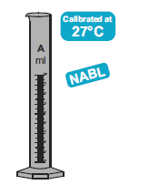Measuring Cylinders - AMBER with spout
