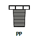 Polypropylene (PP) stoppers for volumetric flasks