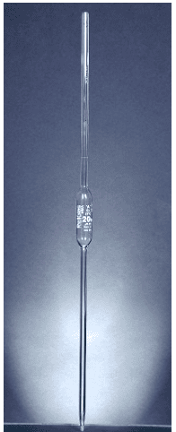 Pipette for Milk Testing, 10.75ml, One Mark