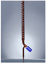 BURETTES - Class A - Screw Type PTFE Needle Valve Stopcock