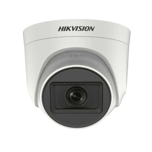 HIKVISION 5 MP Indoor Dome CCTV Camera with inbuilt Audio Mic DS-2CE76H0T-ITPFS White Wired, 1080P