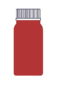 Reagent Bottle wide mouth with PP Blue screw cap Autoclavable