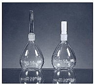 Specific Gravity Bottles - Ground Standard neck with I/C PTFE stopper - Class ‘A’