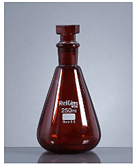 Flasks - Erlenmeyer - Conical with I/C stopper