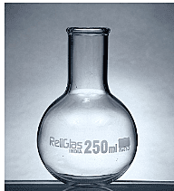 Flasks - Boiling - Round Bottom - CLEAR